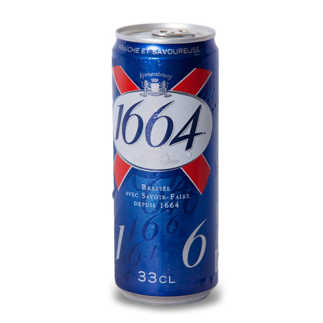 Bière 1664 boîte 33cl